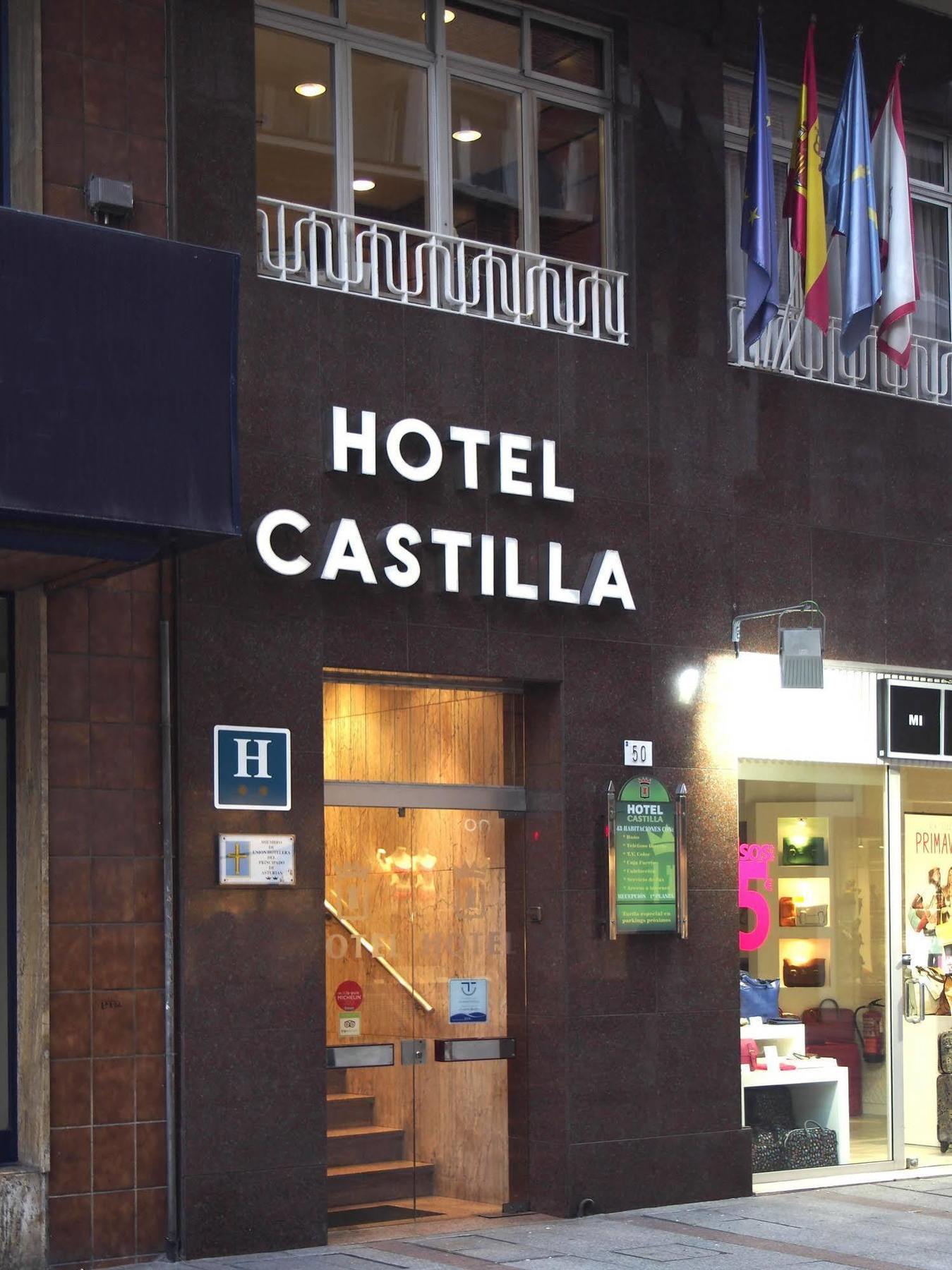 Hotel Castilla Gijón Eksteriør billede